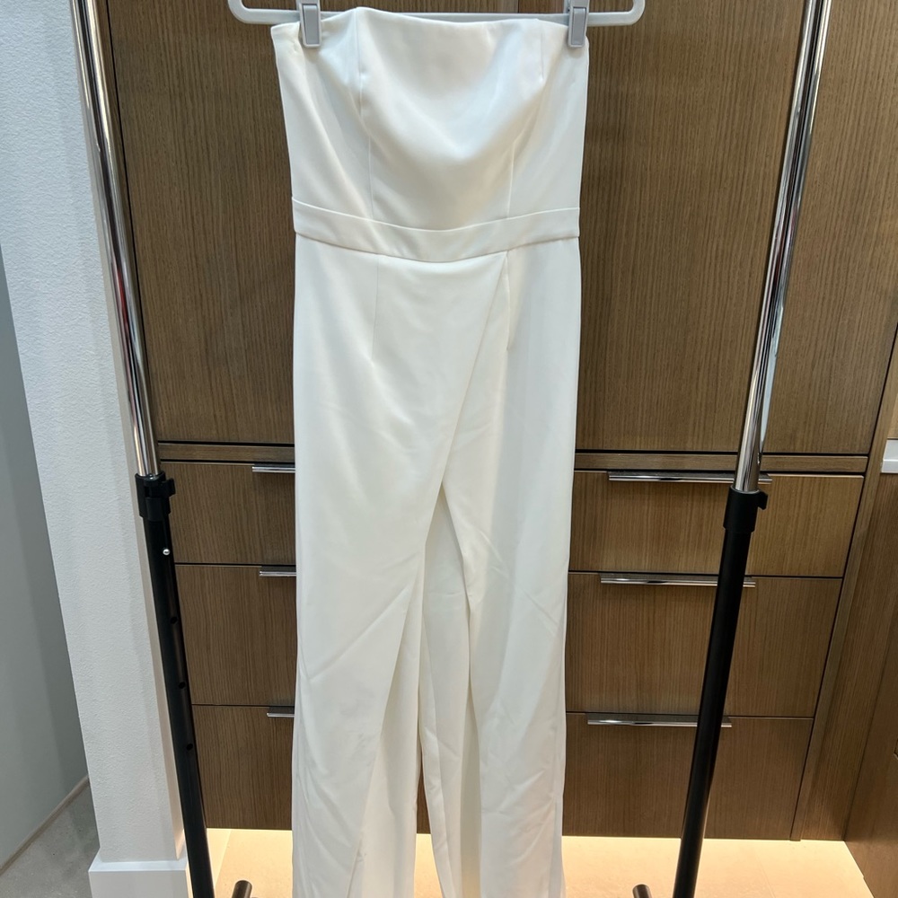 Winter White Ann Taylor jumpsuit